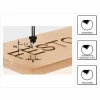 Festool Schriftenfräser HW S8 D11/60° 11 Mm Durchmesser 8 Mm Schaft ( 491003 ) 5