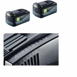 Festool Akku Set 18V Mit 2x BP 18 Li 5,2 AS Akkupack 5,2Ah ( 200181 ) + SCA 8 Ladegerät ( 200178 ) 9