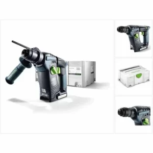 Festool BHC 18 Li-Basic Akku Bohrhammer 18V ( 574723 ) 25Nm Brushless Solo Im Systainer – Ohne Akku, Ohne Ladegerät 15