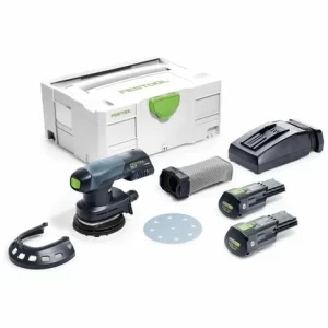Festool ETSC 125 3,1 Li Plus Akku Exzenterschleifer ( 575719 ) 18V 125mm Brushless + 2x Akku 3,1Ah + Ladegerät + Systainer 9