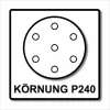 Festool STF D225/8 Granat Schleifscheiben 225 Mm PLANEX P240 GR / 25 Stück ( 499642 ) 7