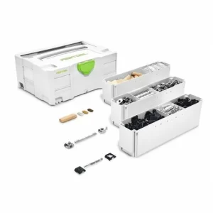 Festool DOMINO Verbinder Sortiment SV-SYS D14 ( 201353 ) Eck- Flächenverbinder Für Dübelfräse XL DF 700 9