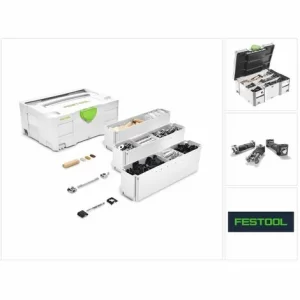 Festool DOMINO Verbinder Sortiment SV-SYS D14 ( 201353 ) Eck- Flächenverbinder Für Dübelfräse XL DF 700 13