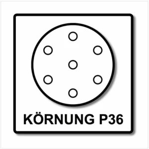 Festool STF D225/8 Saphir Schleifscheiben 225 Mm P36 SA / 25 Stück ( 495175 ) 9