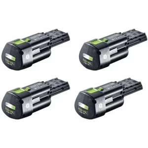 Festool Akku Set 18V Mit 4x BP 18 Li 3,1 Ergo-I Akkupack 3,1Ah Bluetooth ( 202497 ) + 2x TCL 6 Ladegerät ( 201135 ) 13