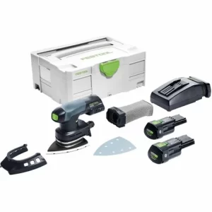 Festool DTSC 400 Li 3,1 L-Plus Akku Deltaschleifer ( 575710 ) 18V Brushless + 2x Akku 3,1Ah + Ladegerät + Systainer 9