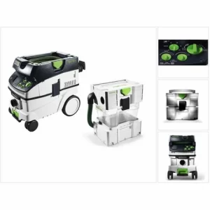 Festool CTM 26 E AC CLEANTEC Absaugmobil 26l Staubkl. M ( 574978 ) + Vorabscheider CT-VA 15