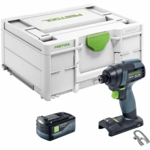 Festool TID 18-Basic Akku Schlagschrauber 18V 180Nm 1/4″ ( 576481 ) + 1x Akku 5,2Ah + Systainer – Ohne Ladegerät 9
