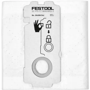 Festool SELFCLEAN Filtersack SC-FIS-CT MINI/MIDI-2/10 ( 204308 ) Für CT MINI Und CT MIDI Ab Baujahr 2019 10 Stück 9