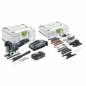 Festool CARVEX PSC 420 HPC 4,0 EBI-Set Akku Pendelstichsäge 18 V 120 Mm ( 576523 ) Brushless + 1x Akku 4,0 Ah + Ladegerät + Systainer + Zubehör 13