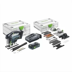 Festool CARVEX PSBC 420 HPC 4,0 EBI-Set Akku Pendelstichsäge 18 V ( 576536 ) 120 Mm Brushless + 1x Akku 4,0 Ah + Ladegerät + Systainer + Zubehör 11