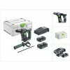 Festool BHC 18 HPC 4,0 I-Plus Akku Bohrhammer 18 V 25 Nm 1,8 J SDS Plus Brushless ( 576513 ) + 2x Akku 4,0 Ah + Ladegerät + Systainer ( Nachfolger Von 575697 ) 19