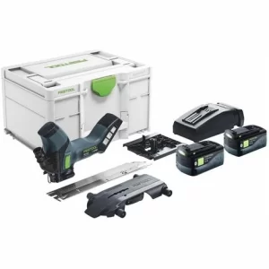 Festool ISC 240 EB-Basic Akku Dämmstoffsäge 18 V 240 Mm + 2x Akku 5,2 Ah + Ladegerät + Systainer 9