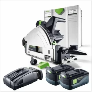 Festool TSC 55 Li REB-Plus SCA Akku Tauchsäge 36V ( 2x18V ) ( 201396 ) 160 Mm Brushless Im Systainer + 2x 5,2Ah Akku + Ladegerät 9