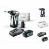 Festool C 18 Li-Basic Akku Bohrschrauber 18V 45Nm Im Systainer ( 574737 ) + 1x 5,2 Ah Akku + Ladegerät 19