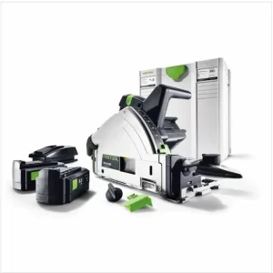 Festool TSC 55 Li REB-Plus Akku Tauchsäge 36V ( 2x18V ) 160 Mm Brushless + 2x Akku 5,2Ah + Ladegerät + Systainer 9