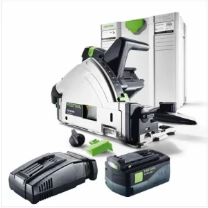 Festool TSC 55 Li REB-Basic Akku Tauchsäge 36V ( 2x18V ) ( 201395 ) 160 Mm Brushless + 1x Akku 5,2Ah + Ladegerät + Systainer 9