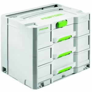 Festool Sortainer SYS 4 TL-Sort/3 200119 + Einsatzboxen 201124 Für SYS-Combi 2+3 7