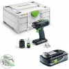 Festool Akku-Bohrschrauber T 18+3-Basic + Akkupack BP 18 Li 4,0 HPC-ASI 577051 16
