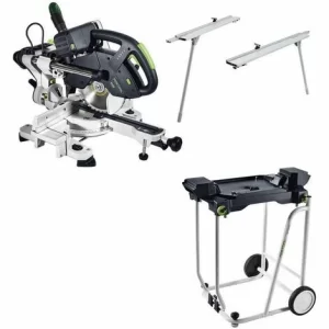 Festool Kapp-Zugsäge KAPEX KS 60 Kappsäge + Untergestell + Kappanschlag 574789 9