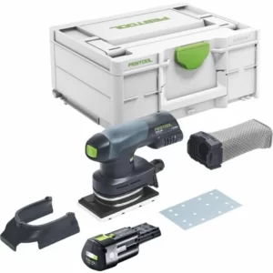 Festool RTSC 400-Basic Akku Rutscher 18 V 80 X 130 Mm ( 576347 ) Brushless Einhandschleifer + 1x Akku 3,1 Ah + Systainer – Ohne Ladegerät 9