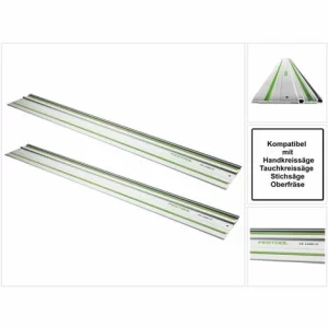 Festool FS 1080/2 Set 2x Führungsschiene 1080 Mm ( 2x 491504 ) Für Hand, Tauch Und Stichsägen / Oberfräse 13