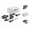 Festool RTSC 400-Basic Akku Rutscher 18 V 80 X 130 Mm ( 576347 ) Brushless Einhandschleifer + 1x Akku 3,1 Ah + Ladegerät + Systainer 5