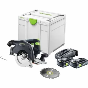 Festool HKC 55 EB-Basic Akku Handkreissäge 18 V 160 Mm Brushless ( 576163 ) + 2x Akku 4,0 Ah + Ladegerät + Systainer 9