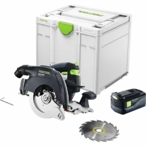 Festool HKC 55 EB-Basic Akku Handkreissäge 18 V 160 Mm Brushless ( 576163 ) + 1x Akku 5,2 Ah + Systainer – Ohne Ladegerät 9