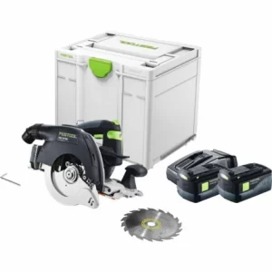 Festool HKC 55 EB-Basic Akku Handkreissäge 18 V 160 Mm Brushless ( 576163 ) + 2x Akku 5,2 Ah + Ladegerät + Systainer 9