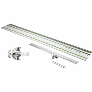 Festool FS-WA Winkelanschlag Für Führungsschiene FS/2 60º Schnitt + FS 1400/2 Führungsschiene 1400 Mm + Verlängerung FS-WA-VL 9