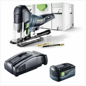 Festool PSC 420 Li 5,2 EB-Plus-SCA Akku Pendelstichsäge CARVEX 18V ( 574714 ) 120mm Brushless Im Systainer + 1x 5,2Ah Akku + Ladegerät 13