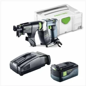 Festool DWC 18-4500 Li Basic Duradrive Akku Bauschrauber 18V ( 574747 ) 14Nm Brushless Im Systainer + 1x 5,2Ah Akku + Ladegerät 11