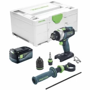 Festool TPC 18/4 Akku Schlagbohrschrauber 18 V 75 Nm Brushless + 1x Akku 5,2 Ah + Systainer – Ohne Ladegerät 9