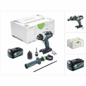 Festool TDC 18/4 Akku Bohrschrauber 18 V 75 Nm Brushless + 1x Akku 5,2 Ah + Systainer – Ohne Ladegerät 15