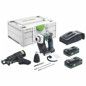 Festool DURADRIVE DWC 18-4500 HPC 4,0 I-Plus Akku Bauschrauber 18 V 14 Nm Brushless ( 576502 ) + 2x Akku 4,0 Ah + Ladegerät + Systainer ( Nachfolger Von 574745 ) 9