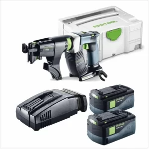 Festool DWC 18-4500 Li Basic Duradrive Akku Bauschrauber 18V ( 574745 ) 14Nm Brushless Im Systainer + 2x 5,2Ah Akku + Ladegerät 6