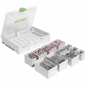 Festool BHC 18 Basic Akku Bohrhammer 18 V 25 Nm 1,8 J SDS Plus Brushless ( 576511 ) + 650 Tlg. Schrauben Und Dübel + Systainer – Ohne Akku, Ohne Ladegerät 11