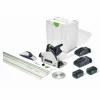 FESTOOL Akku-Tauchsäge TSC 55 5,2 KEBI-Plus/XL-FS – 2 18V Akkus, Ladegerät + Klinge Ø160 Mm + Schiene FS1400/2 – 577006 17