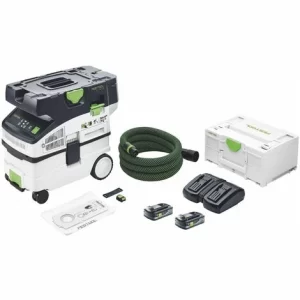 Festool CTMC MIDI Akku Absaugmobil 36 V ( 2x 18 V ) Staubkl. M + 2x Akku 4,0 Ah + Ladegerät + Systainer 9